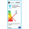 Lampa wpustowa do przedpokoju PLAZMA H0089 LED 13W 3000K IP54 metal biała