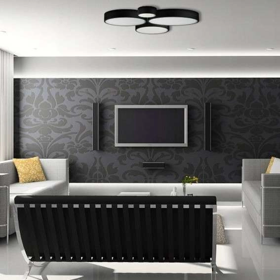 Plafon LAMPA sufitowa 137623691392 TEAM natynkowa OPRAWA metalowa LED 24W 3000K okrągła czarna