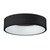 Czarny plafon sypialniany Chiara LED 42W 4000K minimalistyczny