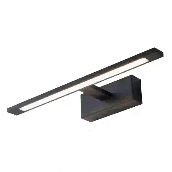 Lampa natynkowa Elgidia WL0122-S-BK Yaskr LED 12W 3500K IP44 belka czarna