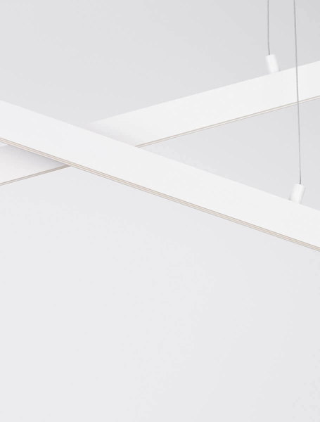 Pokojowa lampa wisząca PUEBLA LE42800 listwy LED 40W białe