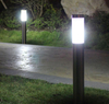 Lampa stojąca słupek Springi L 6721 SuperLED ogrodowy chrom