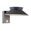 Elewacyjny kinkiet czujnik Justina 2418071050 LED 5W 3000K IP44 antracyt