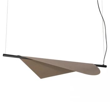 Designerska wisząca lampa 22229 LED 18W 3000K metalowa brązowa