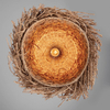 Wisząca lampa ekologiczna JACINTO LE44521 do jadalni eco naturalna