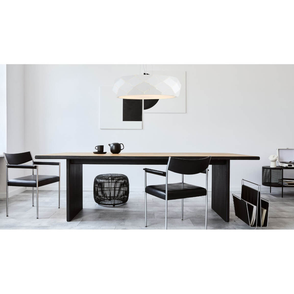 LAMPA wisząca REUS LP-8069/1P WH Light Prestige geometryczna OPRAWA okrągła zwis metalowy biały