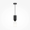 Zwisająca lampa kuchenna Memory MOD177PL-01B Maytoni czarna biała