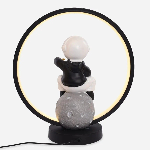 Dekoracyjna lampa stołowa ASTRONAUTA EX15S020U-1 LED 4W 3000K czarny