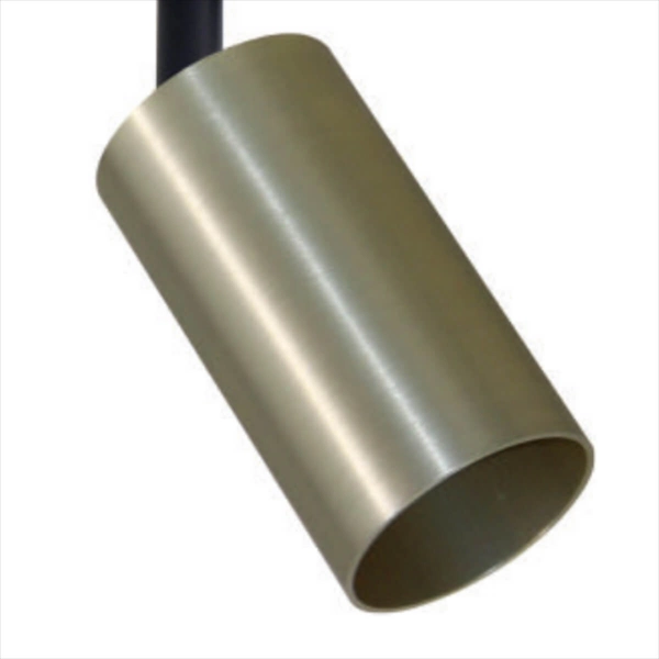 Natynkowa lampa Tube Track TLS001-GLD Zumaline do szynoprzewodu złoty