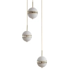 Wisząca lampa nad stół Sfera SMP0094-3 Step LED 36W kule złota