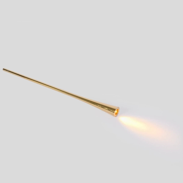 Minimalistyczna lampa wisząca Elysia PL0121-GD Yaskr LED 6W 3000K złota