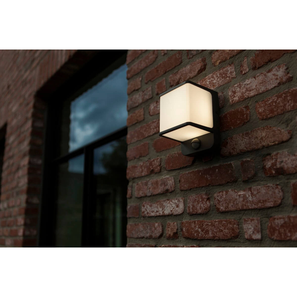 Kwadratowa lampa elewacyjna DOBLO 5197011125 LED 14W 4000K IP54 szara