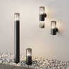 Stołowa lampa zewnętrzna Amas O432FL-01GF Maytoni IP54 tuba grafitowy