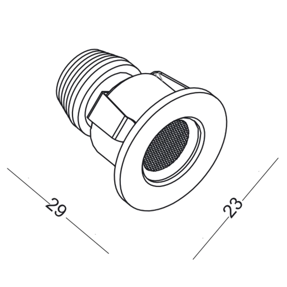 Lampa wpustowa oczko POINT 2880A1202 LED 1W 4000K biały