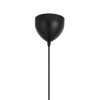 Nowoczesna wisząca lampa Kinto 2520083003 stożek drewniany czarny