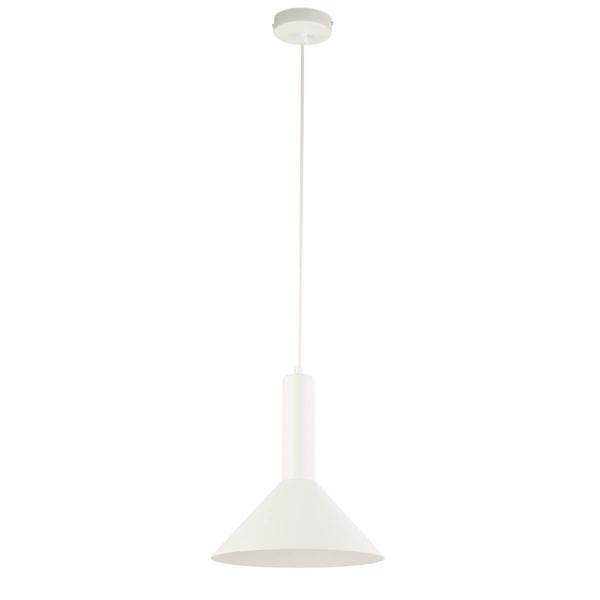 Zawieszana lampa Vitrum 40814 Sigma zwis jadalniana metalowa biała