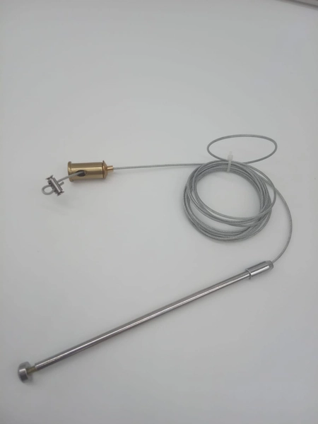 Podwieszana lampa glamour Arctic SMP0099 gold Step LED 104W 3000K kryształ złota