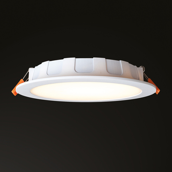 Łazienkowa LAMPA sufitowa KOS 8775 Nowodvorski okrągła OPRAWA LED 24W 3000K wpust IP44 biały