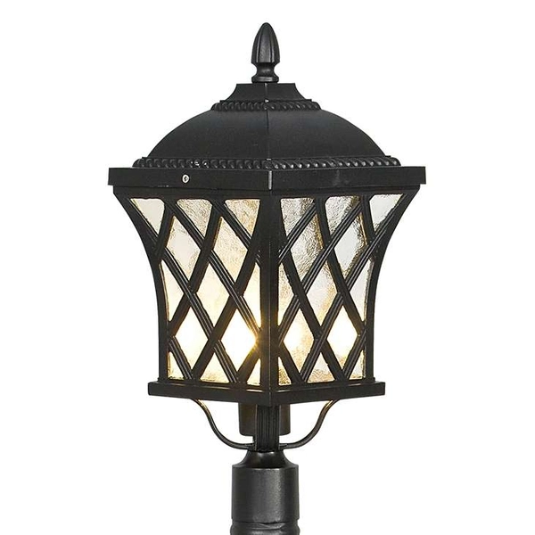 Stojąca LAMPA zewnętrzna TAY 5294 Nowodvorski metalowa OPRAWA ogrodowa latarenka IP23 czarna