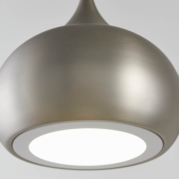 Wisząca lampa kropla Brosnan 61296 LED 19W 4000K srebrny