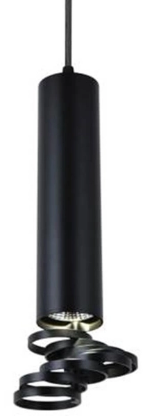 Lampa wisząca podwójna Tuba 32-78650 Candellux LED 100W nad stół czarna