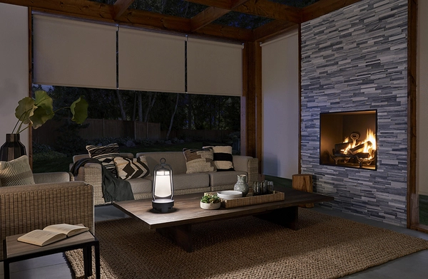 Lampka ogrodowa KL-LYNDON-BT-B-BK Kichler LED 3W głośnik Bluetooth czarna