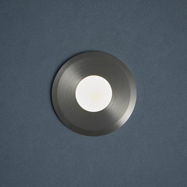 Najazdowa lampa zewnętrzna Hades 91955 LED 1,2W 4000K IP67 srebrny