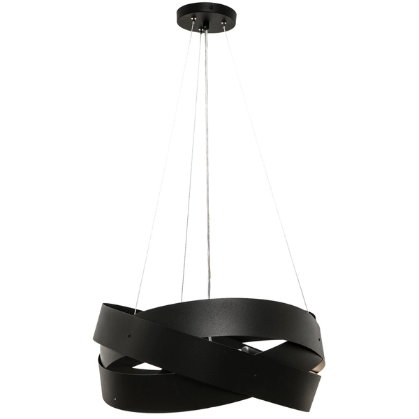 Lampa wisząca do jadalni Tornado 1118 Zumaline nad wyspę czarna