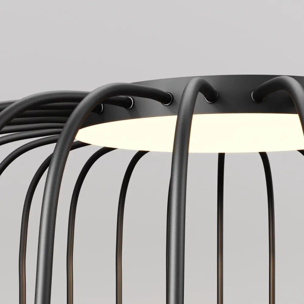 Ogrodowe oświetlenie naziemnie Wisp O478FL-L18GF3K LED 18W 3000K IP54 czarna