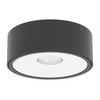 Wpuszczana lampa sufitowa Neo Nero Slim KG + Ufo Bianco Orlicki Design okrągła czarna biała