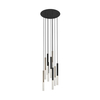 Lampa wisząca sople One bąbelki zwis LED 45W 3000K czarna złota