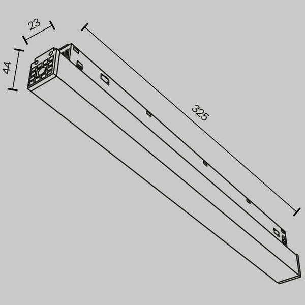 Zasilacz do wbudowania magnetyczny Radity TRX034DR4-200W-1 LED 200W biały