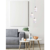 Glamour LAMPA wisząca WOLLI 15760-3 Globo szklana OPRAWA zwis kryształki nikiel matowy chrom