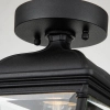 Ogrodowy plafon Bayview BAYVIEW-PORCH-BK metalowy IP44 czarny