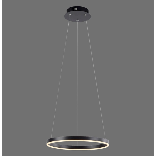 Wisząca lampa RITUS 15393-13 Just Light LED 23,5W 3000K ring antracyt