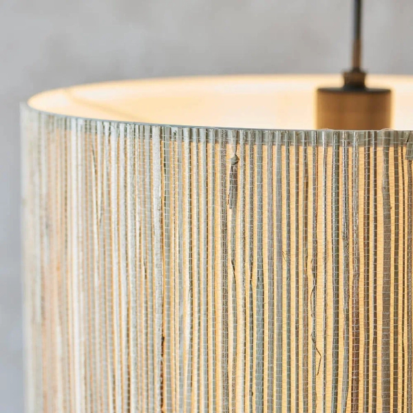 Wisząca lampa do salonu Longshore 101691 beżowa czarna