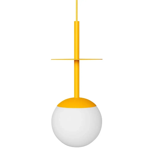 Lampa do jadalni wisząca kula PLAAT A PLA153P0 melonowy
