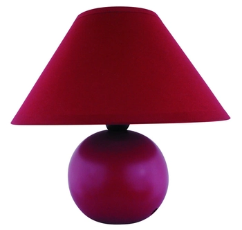 Nocna lampa sypialniana Ariel 4906 na szafkę nocną fioletowa