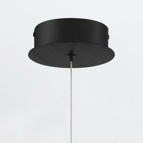 Salonowa lampa wisząca Barletta QN-BARLETTA-1P-BK LED 6W 3000K czarny