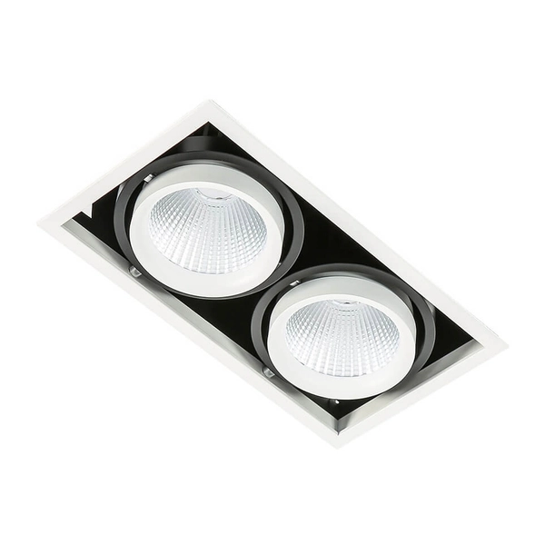 Sufitowa lampa z regulacją Vertico GL7108-2/2X18W 4000K WH+BL LED 36W biała