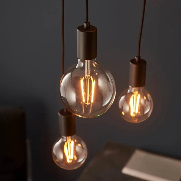 Wisząca lampa na kablu Studio 81535 loftowa czarny matowy