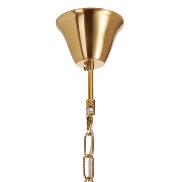 Piórkowa lampa wisząca EMU ST-DN127 pink do salonu różowy złoty