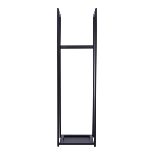 Industrialny stojak na drewno Kaja Home KS-13 STOJAK WOOD M metalowy czarny