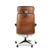 Fotel biurowy czarny COMANDOR ergonomiczny regulowany KH1501100309