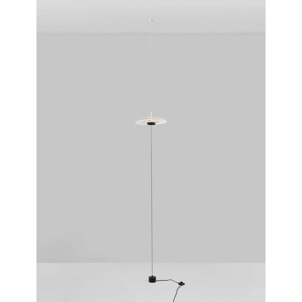 Podłogowo-sufitowa lampa metalowa YACUIBA LE44738 LED 16W 3000K biała