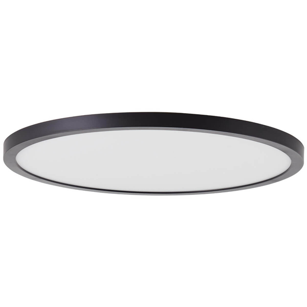 Plafon okrągły do salonu Tuco HK19148S76 LED 21W biały czarny