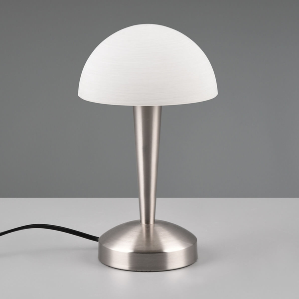 Stołowa lampka Canaria R59561107 RL Light grzybek półokrąg nikiel