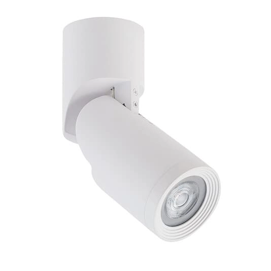 Lampa sufitowa reflektor Mike 7660 Nowodvorski regulowana tuba biała