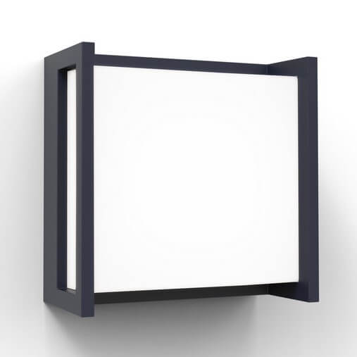 Ścienny kinkiet balkonowy QUBO 5195404118 Lutec LED 9,5W 4000K IP54 szary
