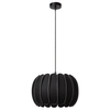 Lampa wisząca filcowa Spencer 34445/30/30 do salonu czarna